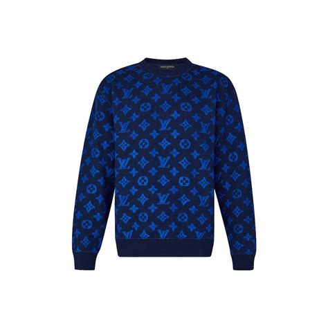 louis vuitton jacquard crew neck|louis vuitton sweatshirts for men.